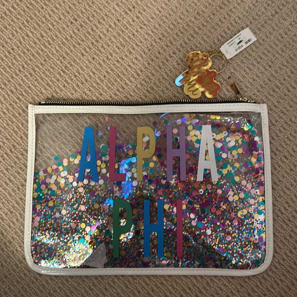 Alpha phi makeup bag